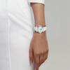 Tissot Женские часы Tissot Couturier с кварцевым механизмом, 32 мм, белый циферблат, корпус из нержавеющей стали, кожаный ремешок T035.210.16.031.00