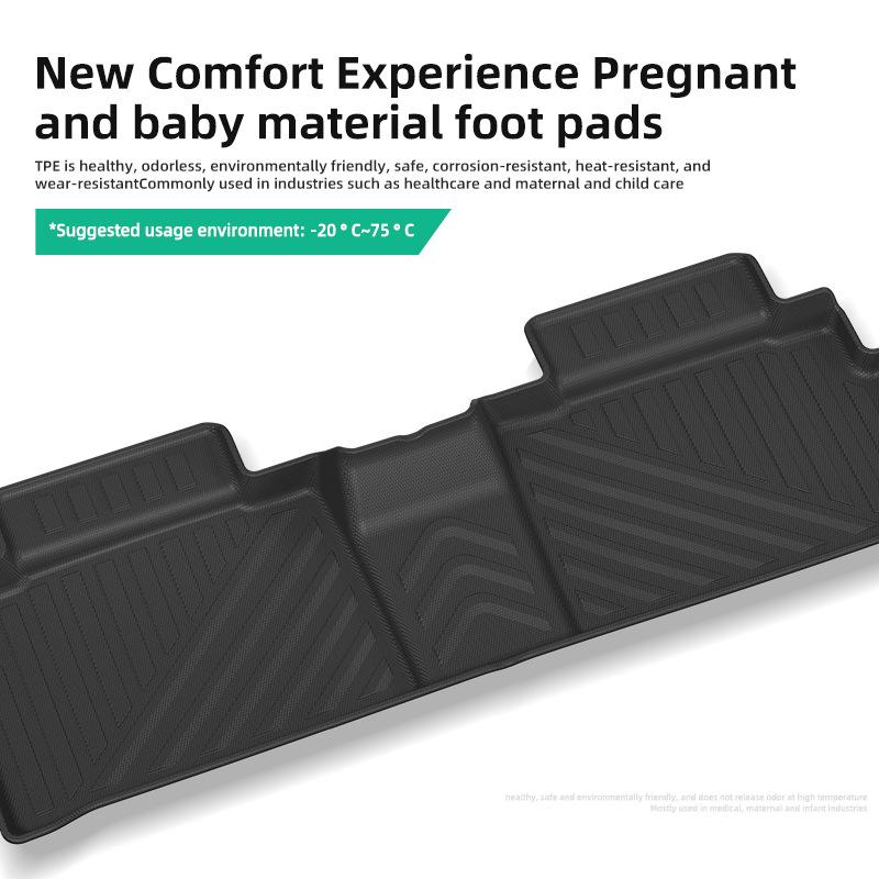 Автомобильные коврики в салон и багажник Tiggo 7 Pro MAX: Все TPE для 2020-2025