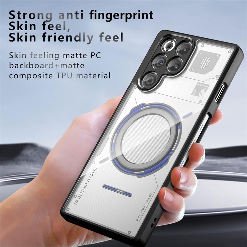 Полупрозрачный чехол для ZTE nubia Red Magic 11 Pro Plus Матовый чехол Чехол Red Magic 11 Pro для ZTE nubia Red Magic 11 Pro Plus