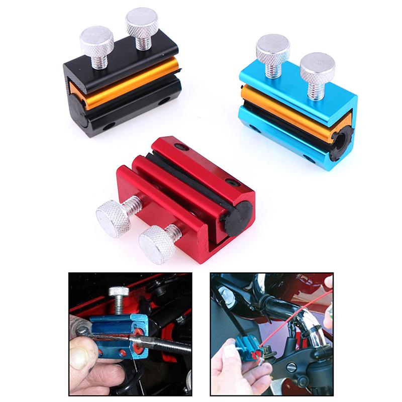 1X Мотоциклетный алюминиевый кабельный смазочный инструмент смазочный провод маслоотделитель тормозная магистраль