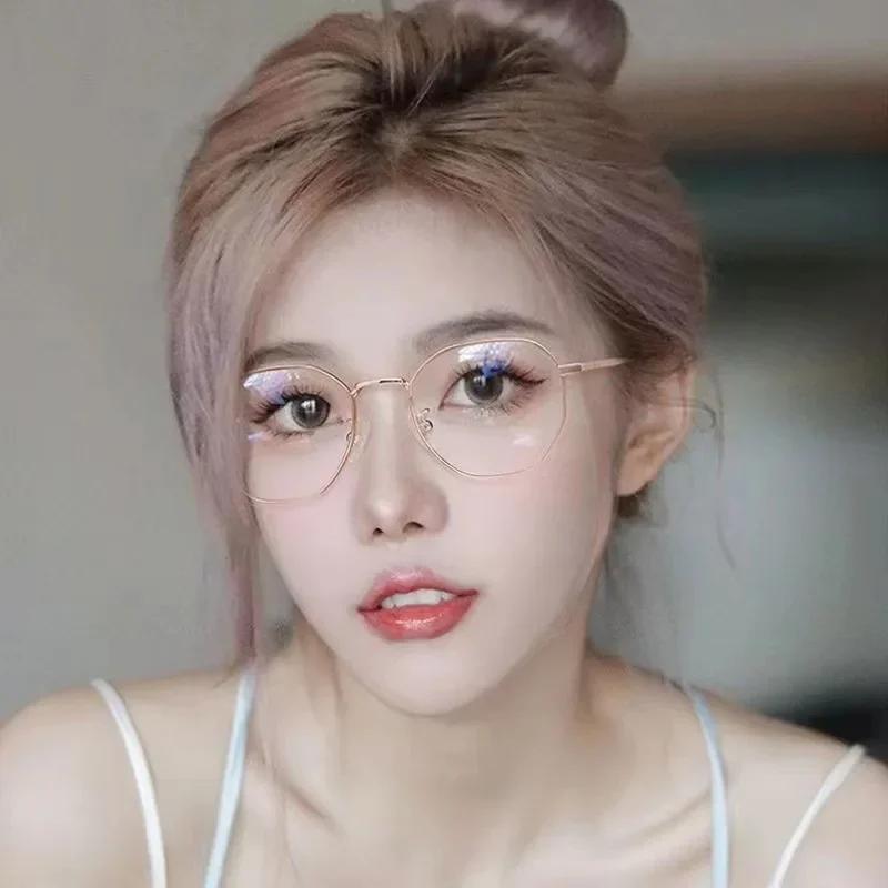 Роскошные очки для близорукости, классические винтажные очки с антисиним светом, женские очки с минусом диоптрий, очки по рецепту с от 0 до 0,5 до -6,0