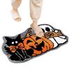 Halloween Pumpkin Ghost Carpet Foot Mat Cute Rugs Living Room Sofa Carpet Bathroom Floor Mat Door Mat Halloween Decoration