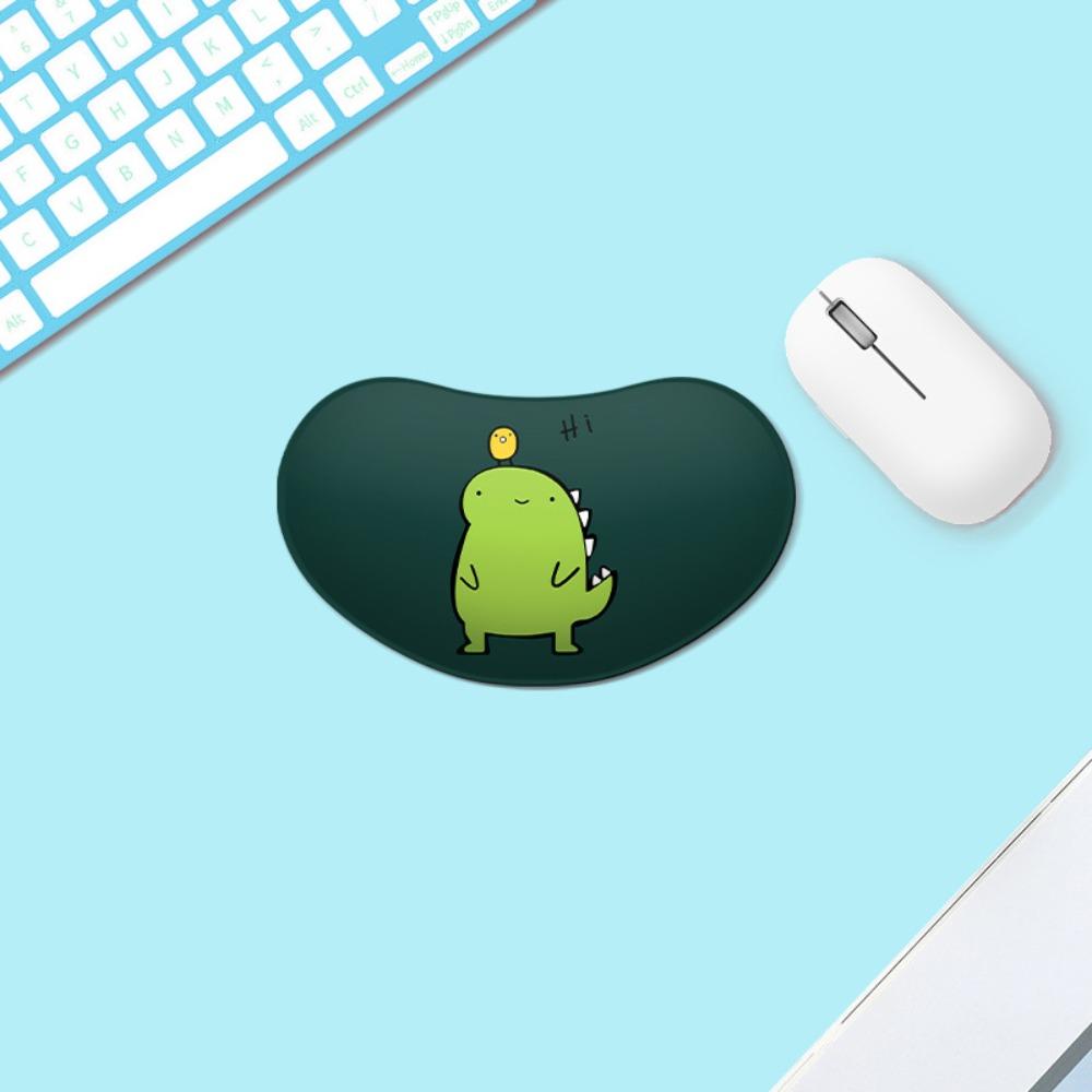 Резиновый коврик для мыши с рисунком из мультфильма, подставка для запястья, противоскользящий, противоскользящий коврик для мыши, подставка для запястья, женский