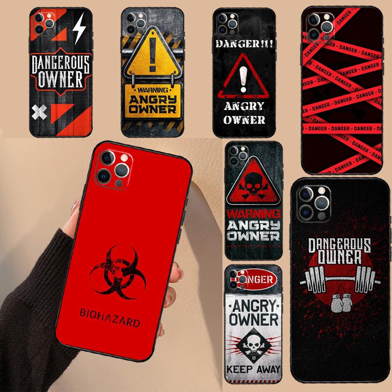 Предупреждение Гнев Опасность Владелец Для Honor Magic 8 7 6 Pro Чехол Для Honor 200 400 50 70 90 Lite X8c X8b X9a X9b X9c X9d Win RT