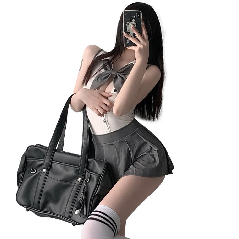 Сяньи Эротическое нижнее белье Чистое желание Ветер Сексуальная студенческая одежда Jk Одежда для страсти Женский комплект без рукавов Искушение 460