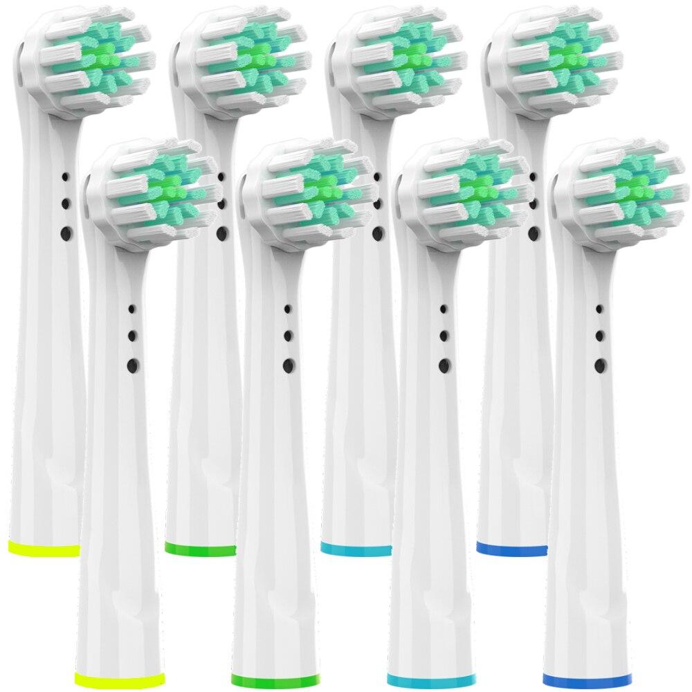 Набор насадок для электрических зубных щёток Oral B, 8 шт (Super Soft)