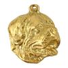 Dogue de Bordeaux, French Mastiff, Bordeauxdog I - necklace with a dog in a gift box, gold-plated pendant for a dog lover, striking jewelry by Art-Dog