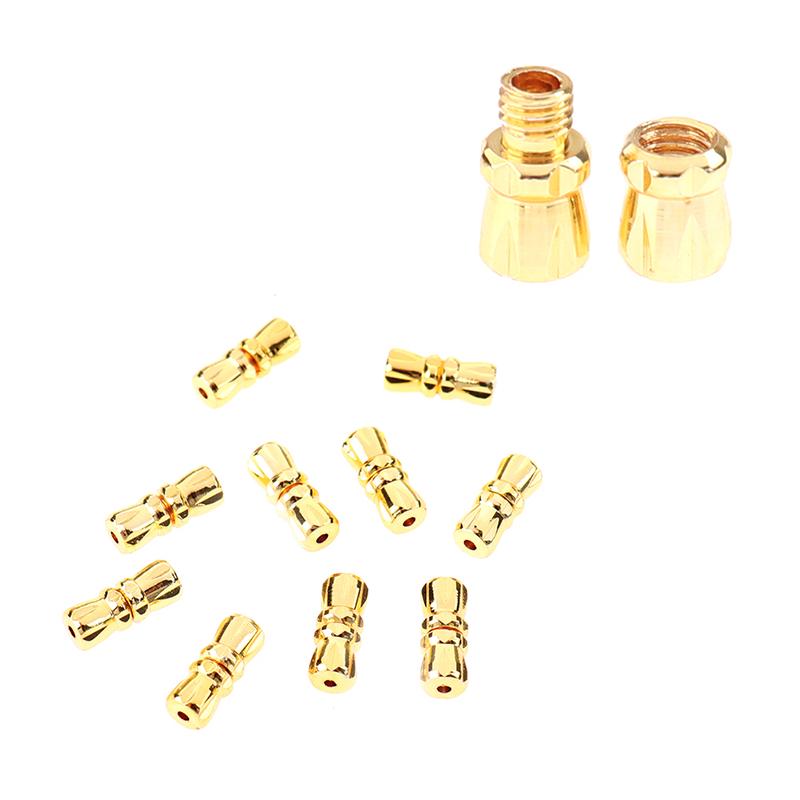 10 шт., винтовая застежка, винтовые застежки для изготовления браслетов и ожерелья своими руками, ювелирных изделий