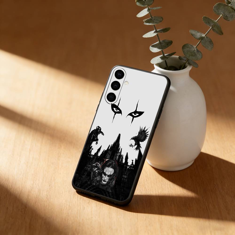 Thriller T-THE-C-CROWS Phone Case For Samsung Galaxy A20,21s,22,31,32,52,53,72,73,80,91 Soft Black Shell