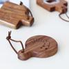 Bottle Opener Magnetic Cartoon Pattern Manual Wooden Hanging Hole Refrigerator Paste Beer Opener Kitchen Gadgets