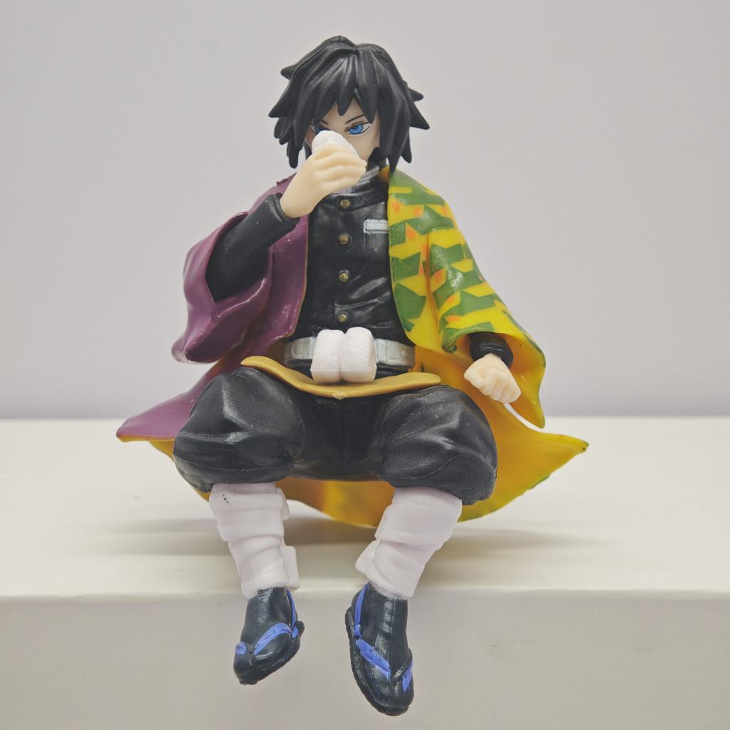 Anime Demon Slayer Action Figures Tanjirou Tomioka GiyuuZenitsu Kochou Nezuko Anime Figure Collect Kid Doll Toys for Children SS