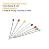 PATIKIL Sewing Machine Pins Hand Sewing Needles Sewing Machine Needles 5 Sets Corsage Ornament Quilt Straight Pin Sewing Supplies Multicolor