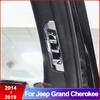 Для Jeep Grand Cherokee 2014 2015 2016 2017 2018 передняя часть автомобиля маленькая декоративная крышка для воздуховода накладки аксессуары для стайлинга автомобиля