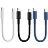 1-3 шт. Короткий 30 см Кабель Type C на USB C для быстрой зарядки Power Bank, Data Cord или Samsung iPhone15 Xiaomi Phone USB C Data Cable