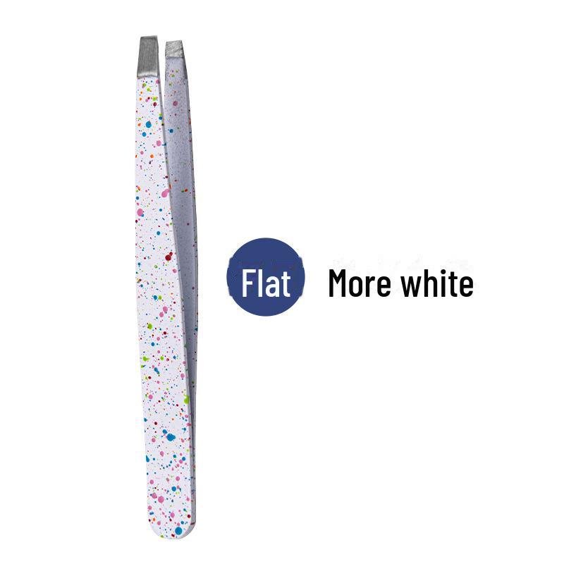 Пинцет для бровей из нержавеющей стали толщиной 1,2 мм со скошенной кромкой для точного удаления волос