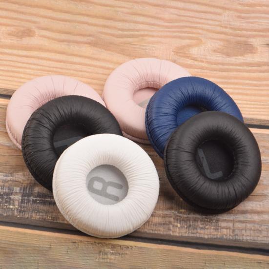Подушечки для наушников, противоскользящие защитные подушечки для гарнитуры из искусственной кожи, замена для JBL T500BT T450 Tune600 510BT