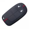 Силиконовый чехол-брелок на 2-3 кнопки для Jeep Cherokee Compass Renegade Fiat 500X Dodge Charger Dart Chrysler 200 300 Корпус брелока