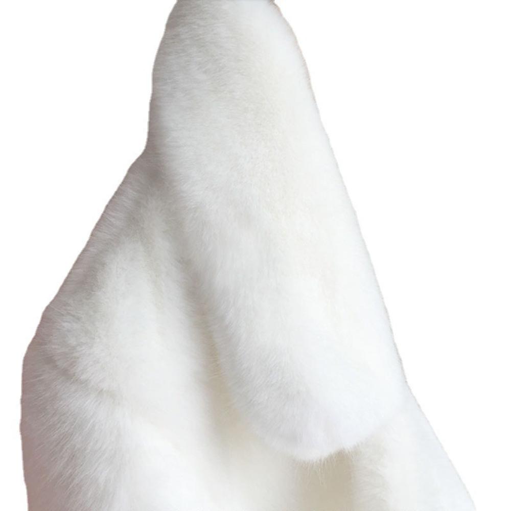 LJX 2024 Fashion Elegant Women Autumn Winter Jacket Wool Collar Stand Up Party Luxurious Thickening Winter Plush Women's Coat Loose Women's Coat