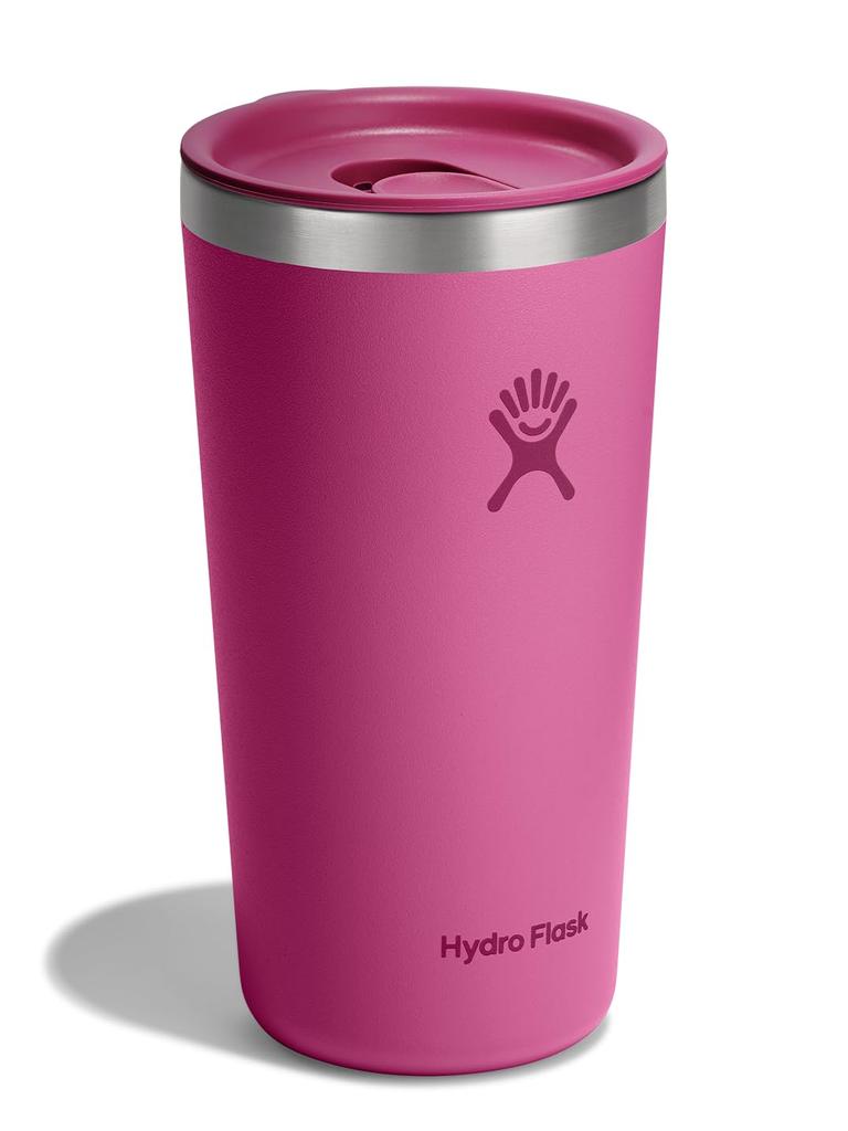 All Around Tumbler, 20oz (591ml) Stainless Steel Tumbler, Leaf Design, Insulated for Hot and Cold Drinks (Official Japanese Product)