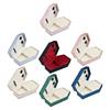 Coffin Shape Jewelry Display Box Portable Jewelry Organizer Box Necklace Earring Display Case Rings Holder Trinket Box
