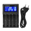 LiitoKala Lii-PD4 Intelligent Battery Charger Smart Charger W/ 4 Battery Slots LCD Display for