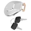 1 Set Motorcycle Fuel Gas Cap Tank Cover With 2 Keys Rustproof Stainless Steel For Honda VF750C VF750 VF 750 700