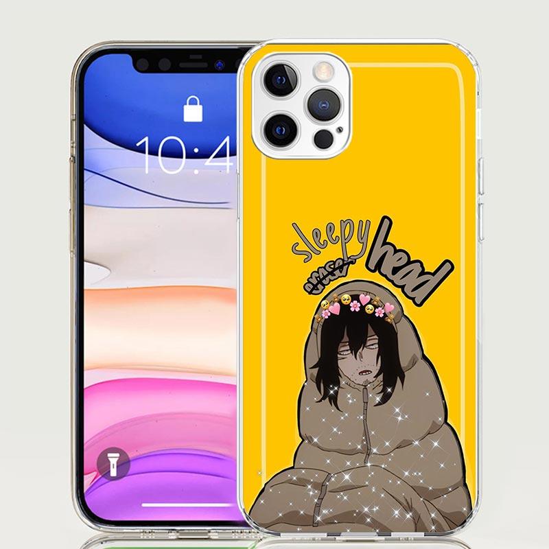 My Hero MHA Aizawa Shouta Phone Case For iPhone 18 17 Air 16 15 Plus 11 14 Pro Max 13 Mini 12 7 8 + SE Pattern Art Customized Cover