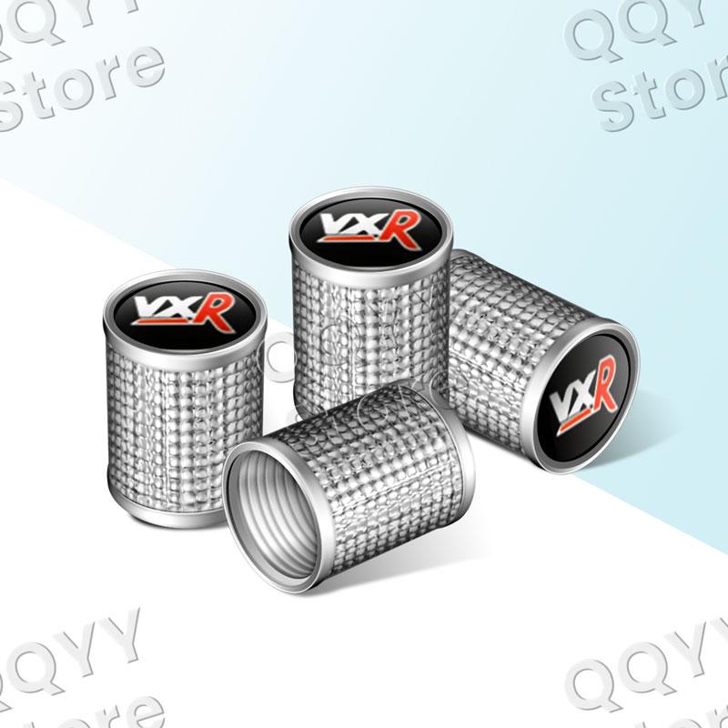 Q1014Pcs Metal VXR Logo Car Wheel Tire Valve Caps Tyre Rim Stem Airdust Covers For Vauxhall Opel Astra H J Insignia Zafira Corsa D