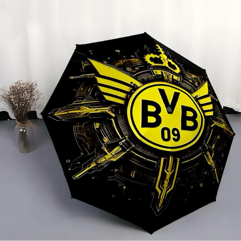 1pc B-BVB Umbrella, Sun Protection, And UV Shielding. It Has Eight Sturdy Ribs for Outdoor Use And Perfect As a Holiday Gift