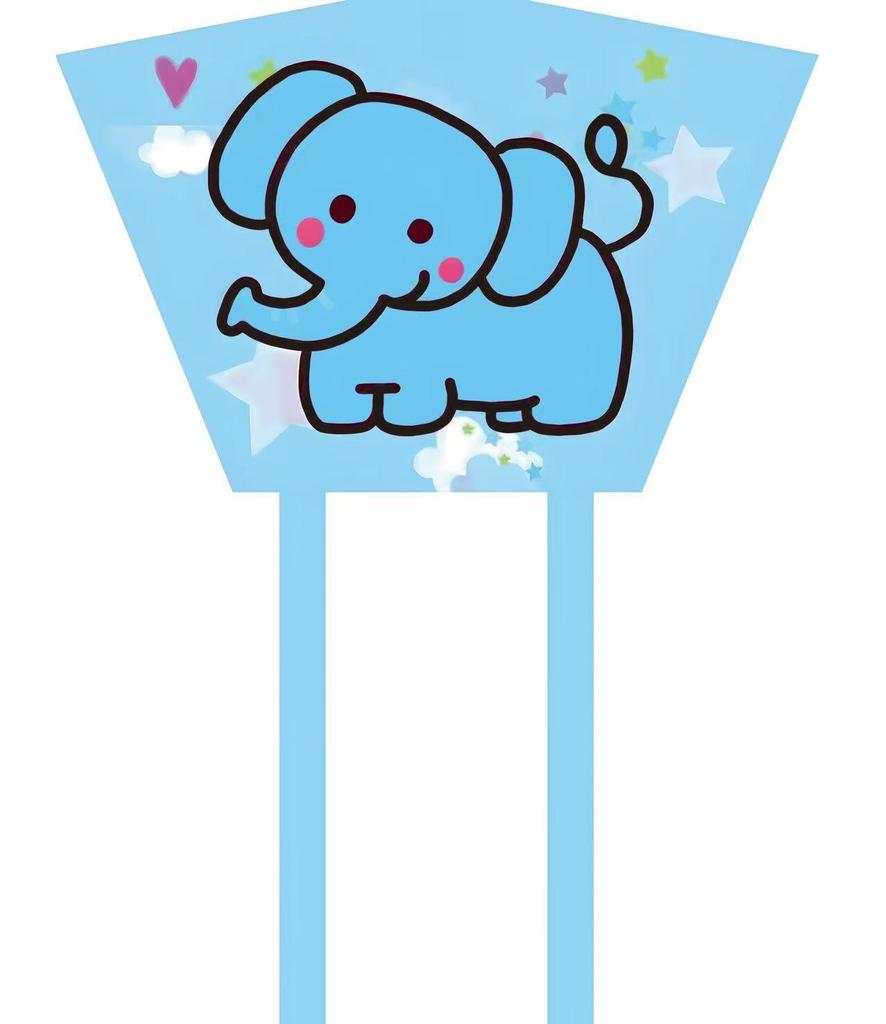 Weifang Soft Cartoon Kite for Kids – Easy to Fly, Portable Outdoor Toy