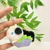 Poached Egg Dog Animal Themed Plush Keychain For Kids Gifts And Accessories