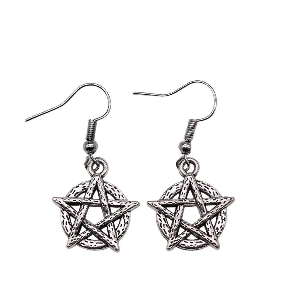 1 пара подвесок со звездами и луной для женщин, модные серьги, висячие серьги