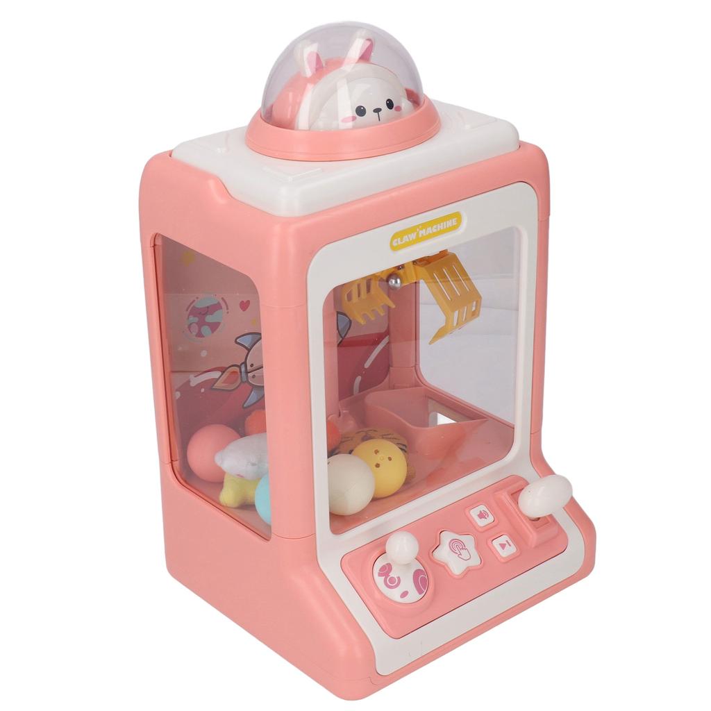 Кукольная машинка игрушка электронная световая музыка кролик космический узор мини-машинка для детей розовый