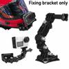 Helmet Strap Mount For DJI Action 4 3 Gopro Hero 12 11 10 9 Motorcycle DJI Osmo Action Camera Mount Full Face Holder Accessories