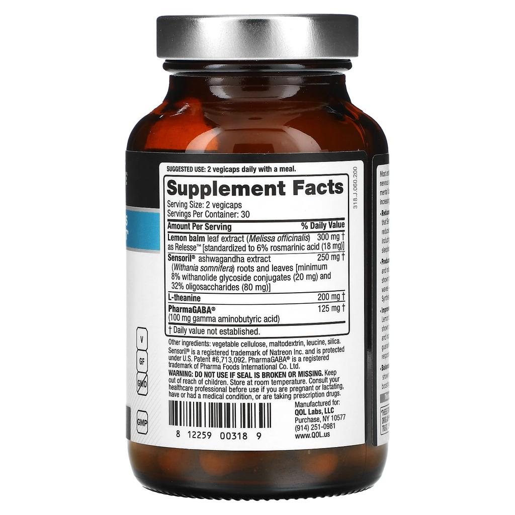 Serenelle, Stress Management, 60 Vegetable Capsules