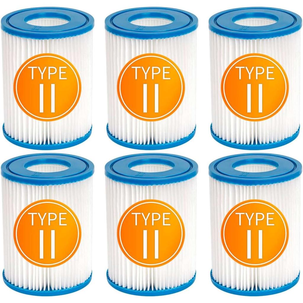 Filter Cartridge for Bestway II, Pool Spa Filter Cartridge for Flowclear II, for Lay Z Spa, 58094, 58383, 58386, 58117, 58386GS