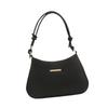 Women Underarm Handbag Portable Elegant Purse Tote for Street Shopping Party Black
