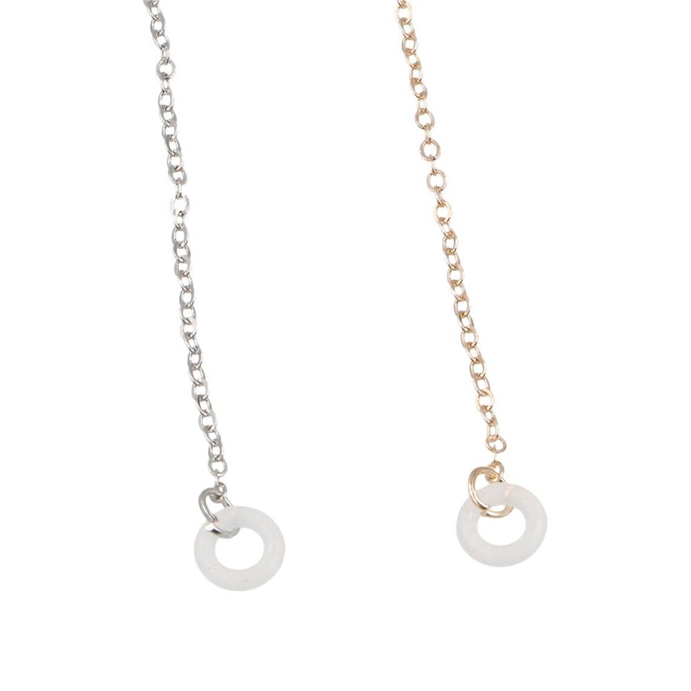 1pair Holder Clips Anti-Lost Ear Clip Butterfly Chains  Bluetooth Earphone