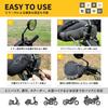 INTEREVO Motorcycle Handlebar Cold and Neoprene Easy Universal One Size Fits Cover, Windproof, Material, Installation, Reflectors, Design, All, Black,