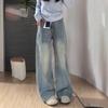 Harajuku Wide Leg Denim Pants - Summer 2025 Trend