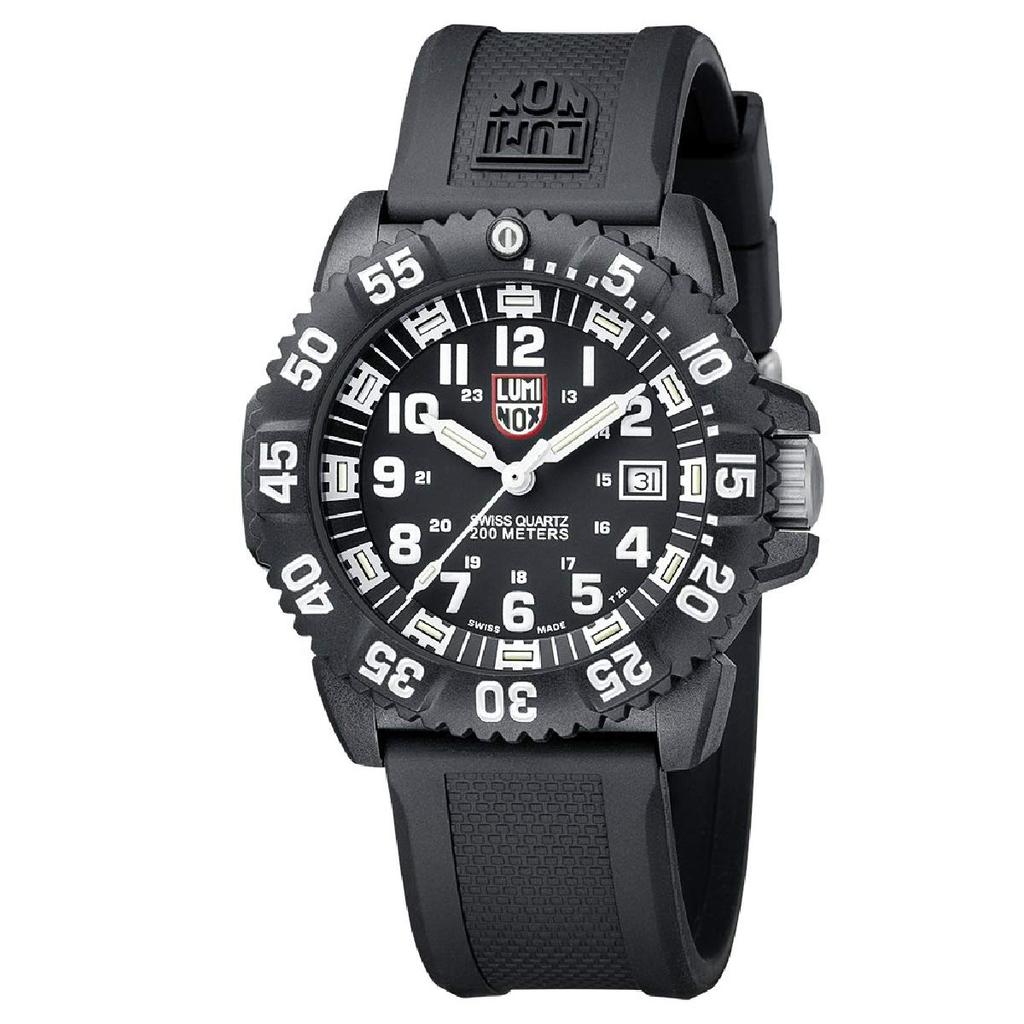 Luminox Часы LUMINOX NAVY SEALs DIVE WATCH 3050 COLORMARK SERIES Черный 3051 / Мужские (Морские котики) (белый) [Элемент]