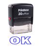 Printtoo Rubber Stamp Office Stationary OUT Self Inking Custom Stamp-Black
