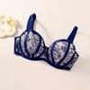 Большой размер, большая грудь, маленькое нижнее белье, женское собрание, против отвисания и дышащий, полная чашка, сбор жира M, бюстгальтер для груди