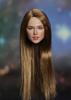 Голова экшен-фигурки в масштабе для SUPER DUCK Женская Колледж Загорелая Западная Красота и Одежда Не [TOYBARJAPAN] 1/6 SDH048, Студентка/Офисная Леди, Кожа,