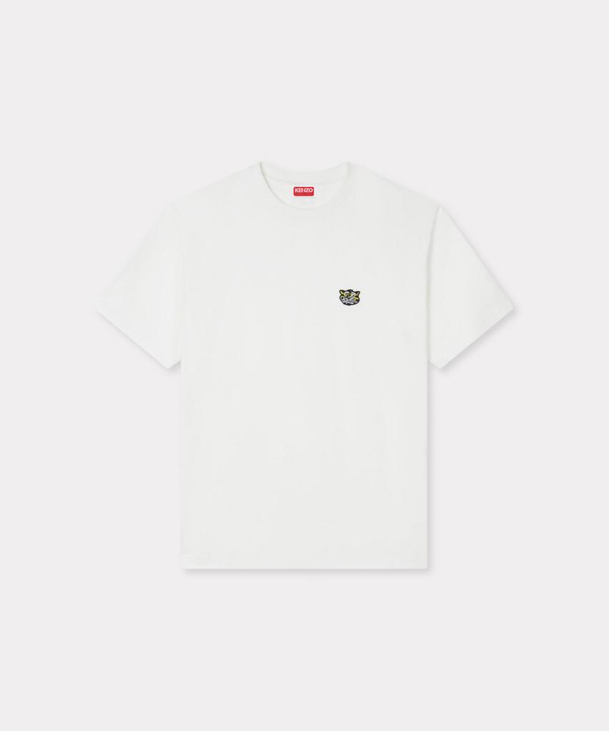 KENZO Men'S Guts Kenzo Wild Tiger Classic White Short Sleeve T-Shirt_K265Amt308Whx