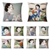 Neoclassical Girl Art Print Decorative Throw Pillow Cover Home Decor Bedroom Room Living Room Sofa Cushion Cover