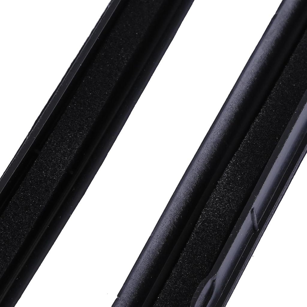2PCS Front Left & Right Side Windshield Molding A Pillar Trim Molding Kit Compatible with RAM 2009-2022 1500 2500 3500 4500 68297609AB 68297608AB