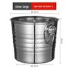 Металлическое ведро для льда Tiger Head 7 л