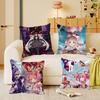 Puella Magi Madoka Magica Аниме Наволочка Квадратная Подушка Спальня Диван Досуг Комфортная Подушка Автомобиль Дом Украшение
