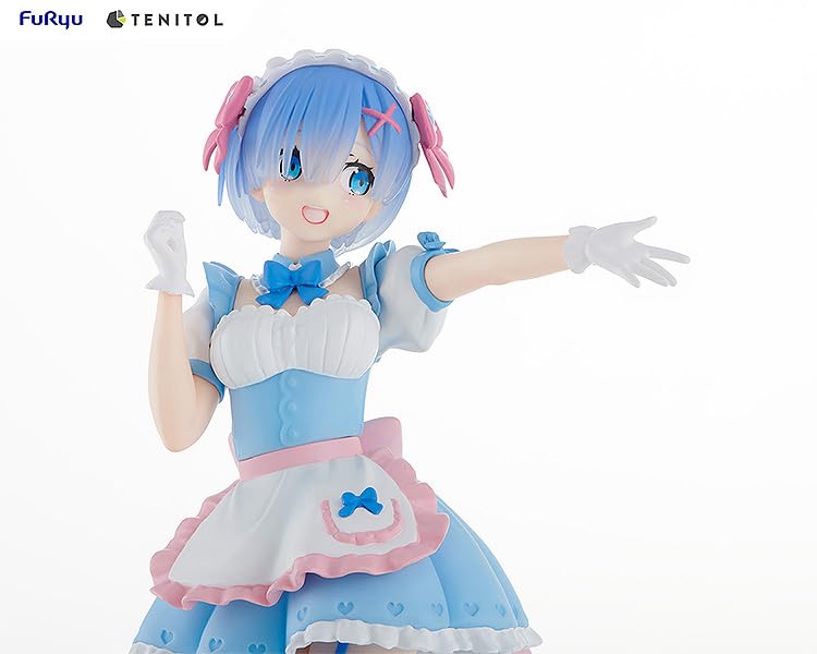 Re:Zero -Starting Life in Another World- Yumekawa Maid Rem & Ram Tenitol Figure Set